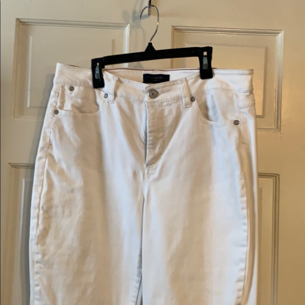 White jeans